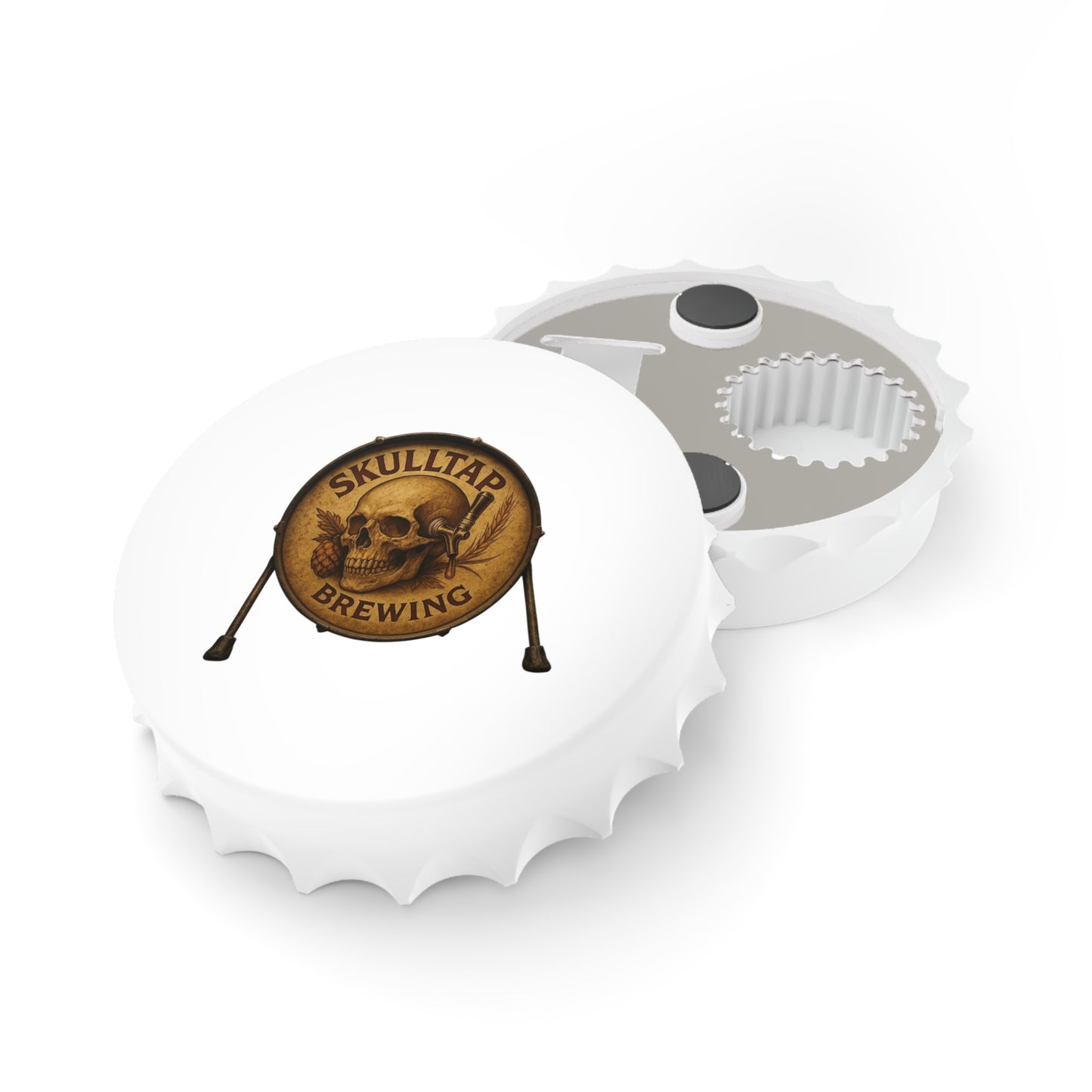 Skulltap Brewing Bottle Opener - Premium Kitchen Accessory for Beer Lovers