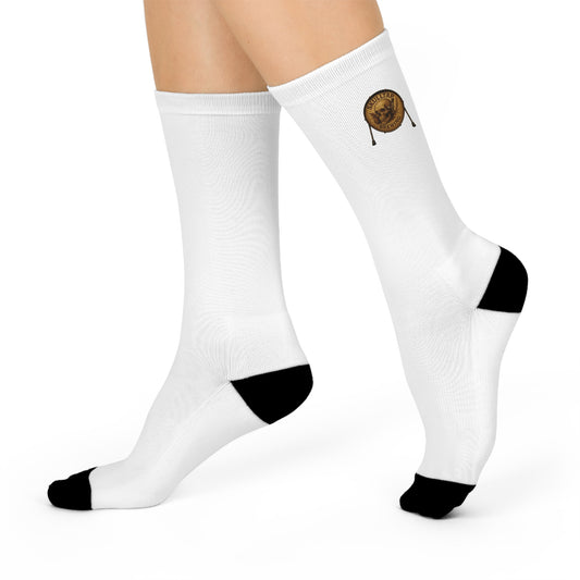 Cozy Cushioned Crew Socks with SkullTap Logo