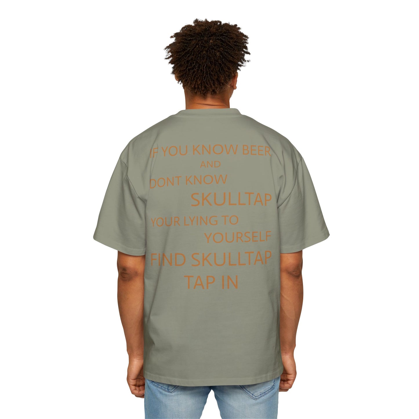 Oversized SkullTap tee