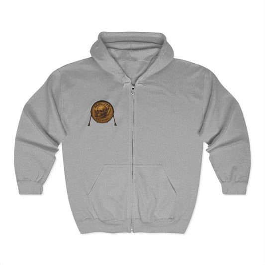Men's SkullTap Full Zip Hoodie - Perfect for Brewery Lovers