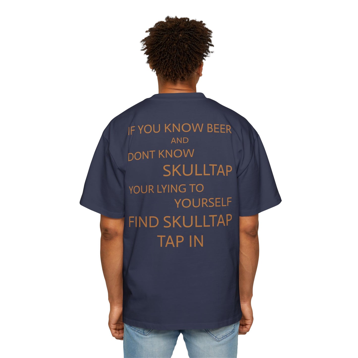 Oversized SkullTap tee