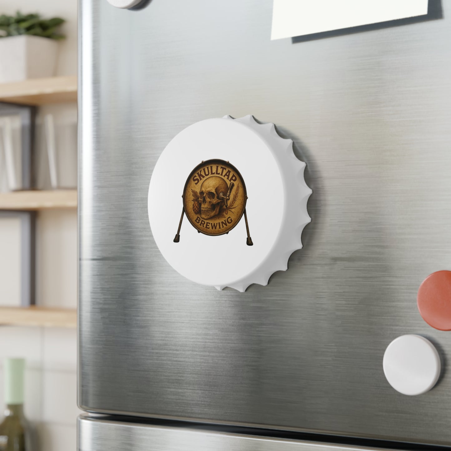 Skulltap Brewing Bottle Opener - Premium Kitchen Accessory for Beer Lovers