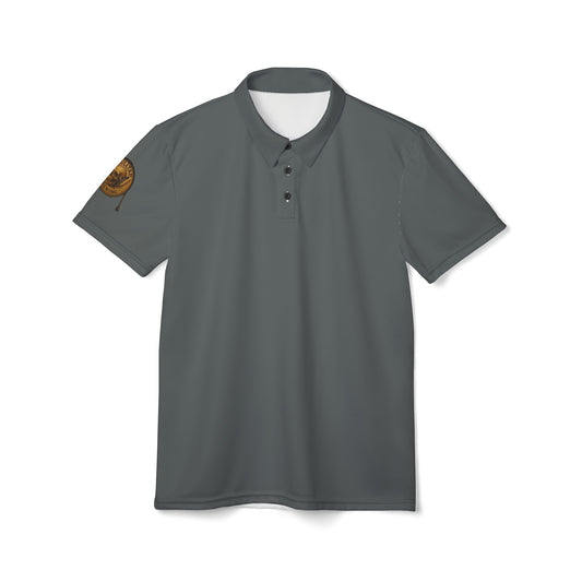 Polo Shirt with SKULLTAP Brewing Logo - Tap Into Your Rebellious Side