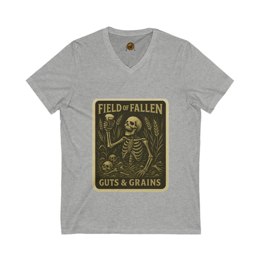 Guts & Grain V-Neck- Kiss the dirt