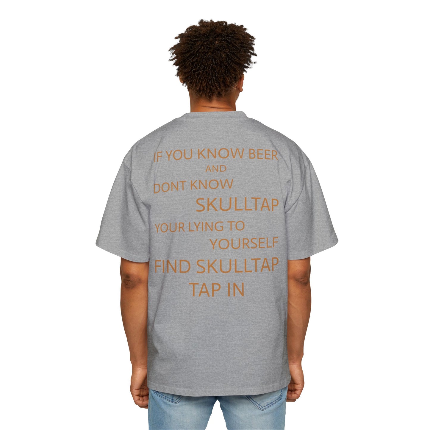 Oversized SkullTap tee