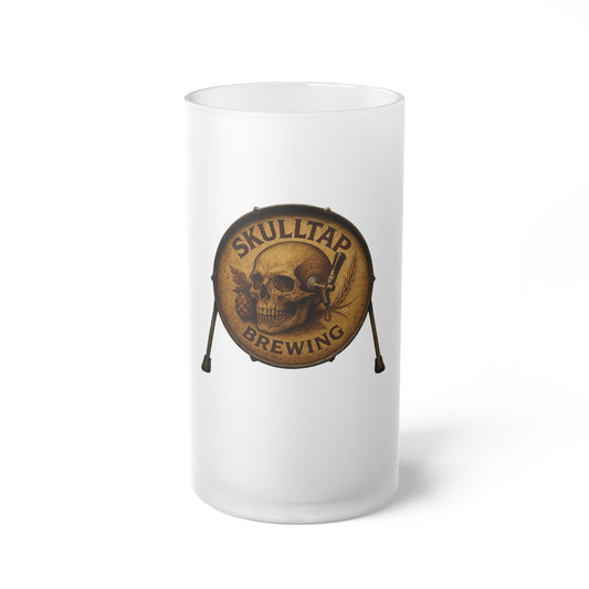 SkullTap Frosted Mug- 16oz Ritual Glass