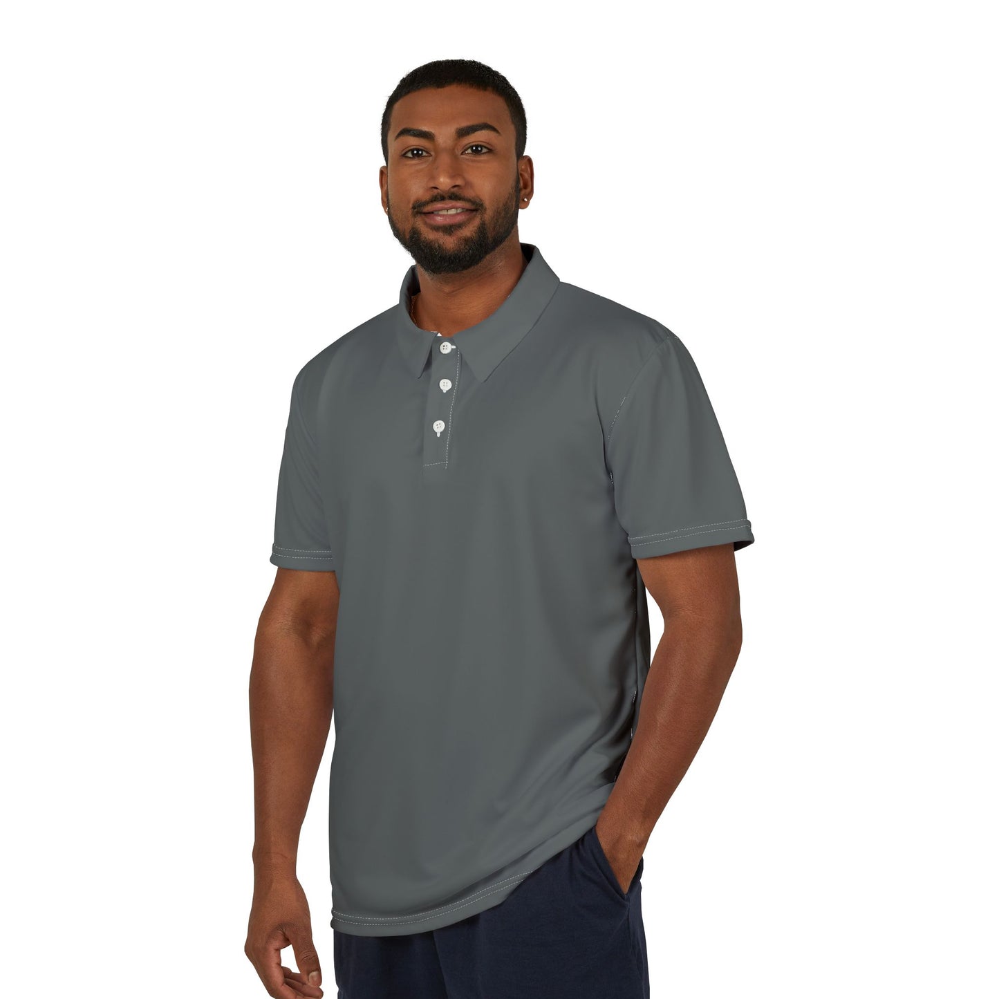 Polo Shirt with SKULLTAP Brewing Logo - Tap Into Your Rebellious Side