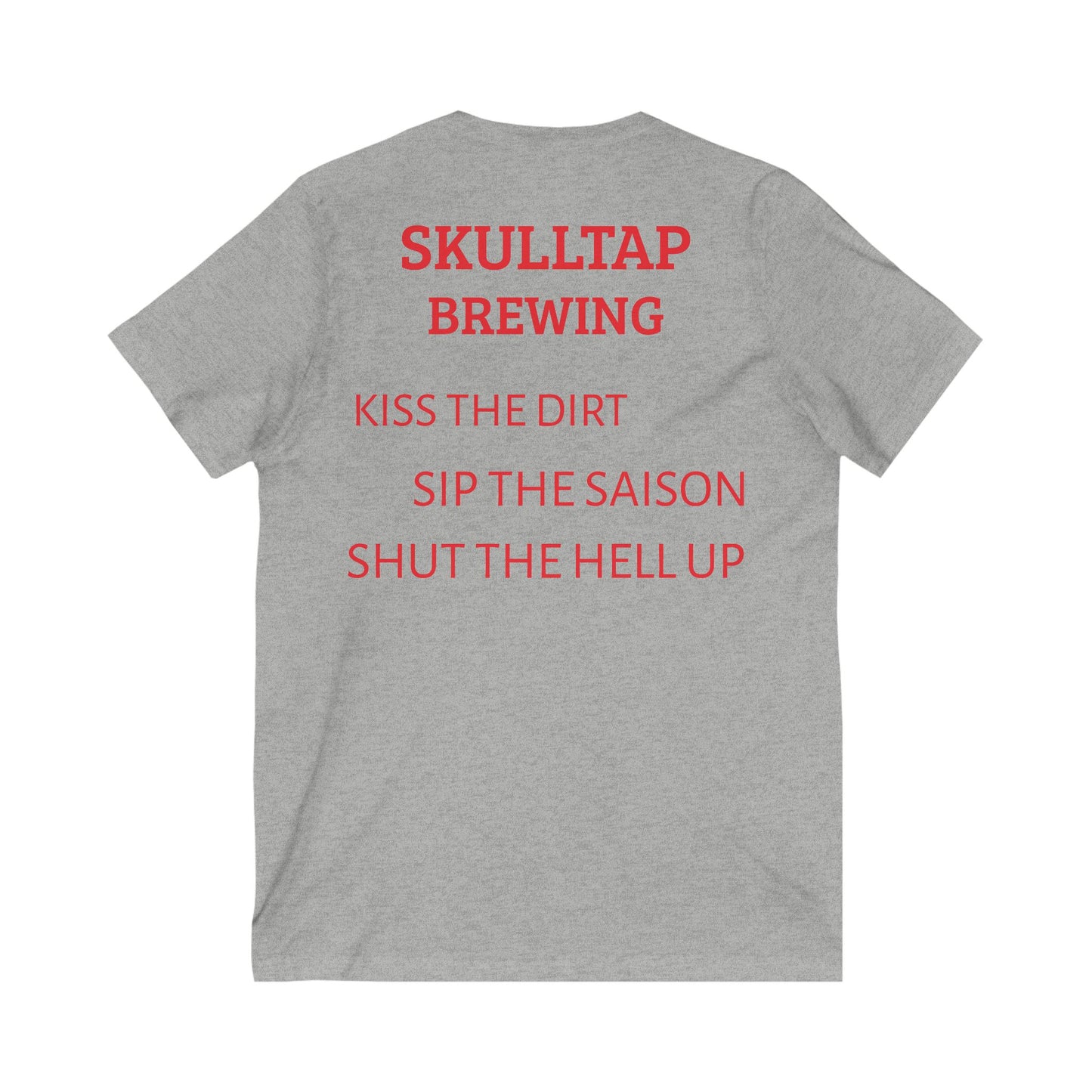 Guts & Grain V-Neck- Kiss the dirt