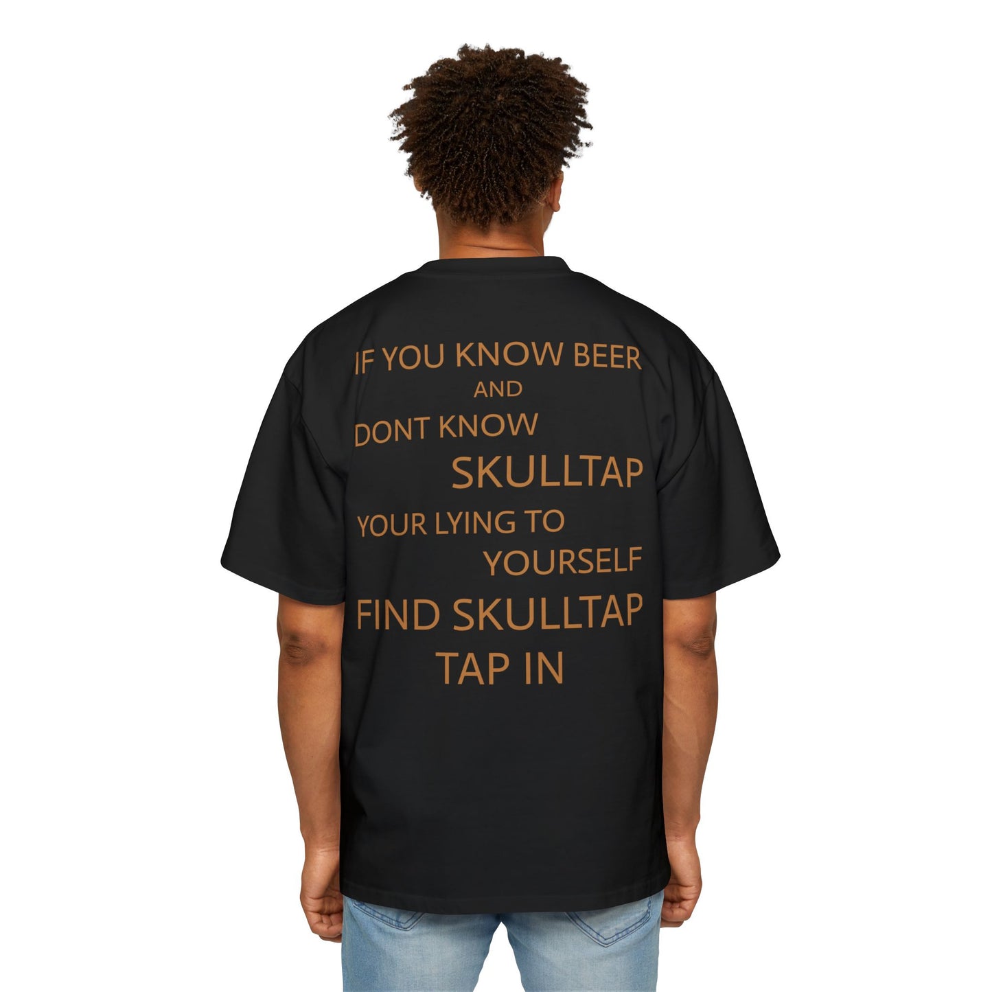 Oversized SkullTap tee