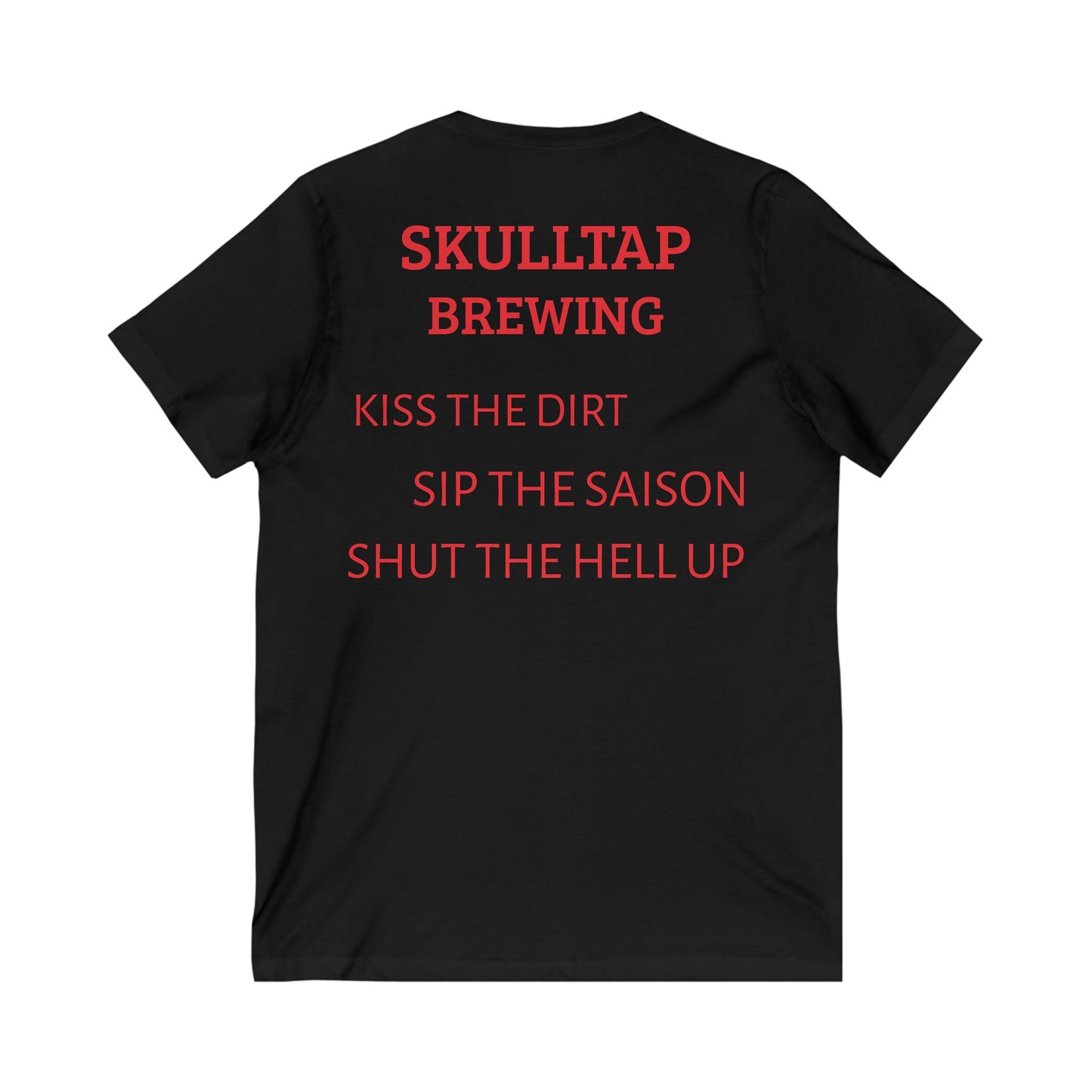 Guts & Grain V-Neck- Kiss the dirt