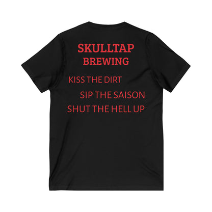 Guts & Grain V-Neck- Kiss the dirt