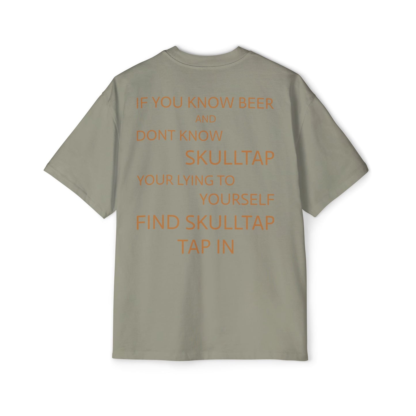 Oversized SkullTap tee